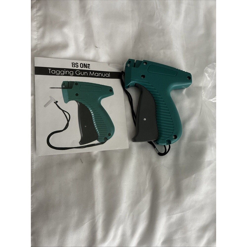 Price Tag Gun + Barb Fastener Standard Tagger Pin Label Attach Apparel, no Barbs